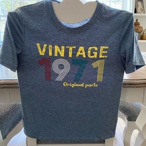 Vintage 1971 T-Shirt New Sz M
